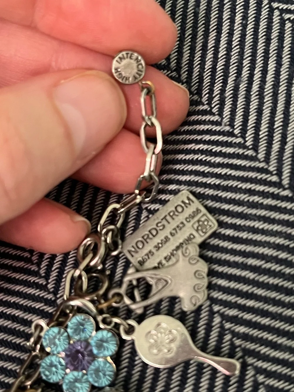 Charm It! Silver-Tone Charm Bracelet